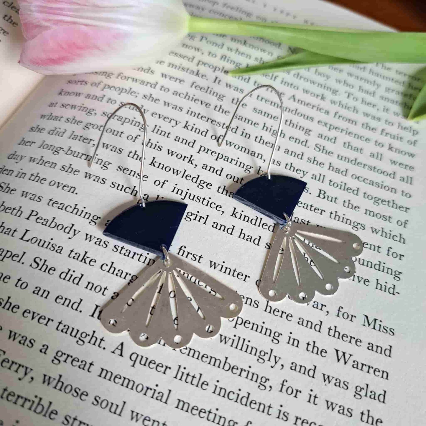 Fan Earrings