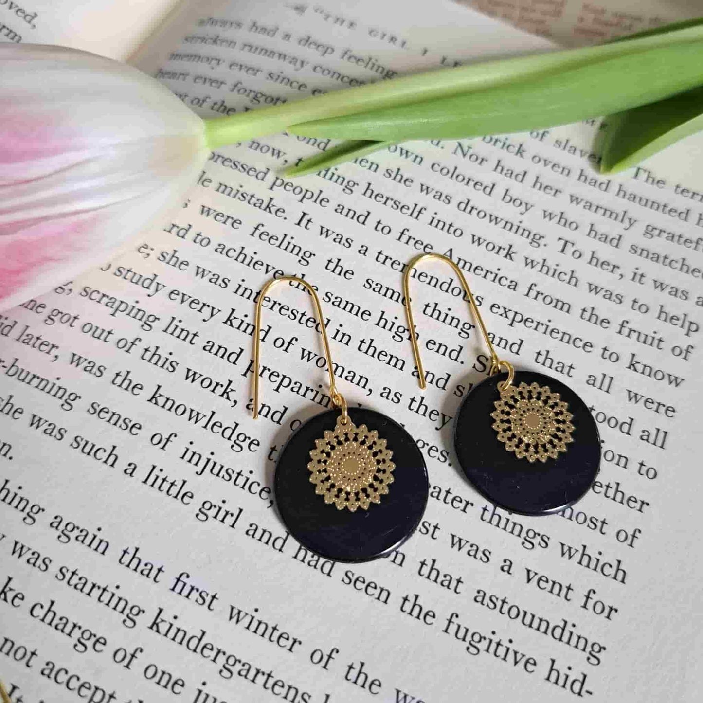 Tiddlywink Filigree Charm Earrings - Medium
