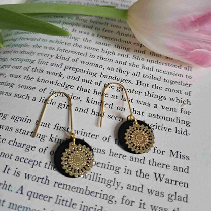 Tiddlywink Filigree Charm Earrings - Small