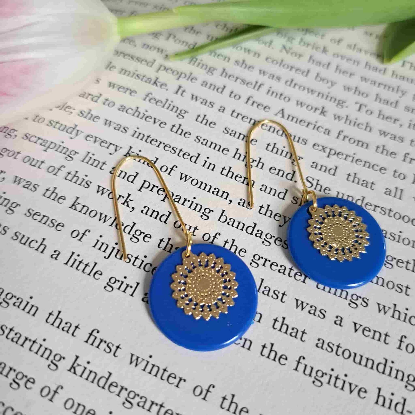 Tiddlywink Filigree Charm Earrings - Medium