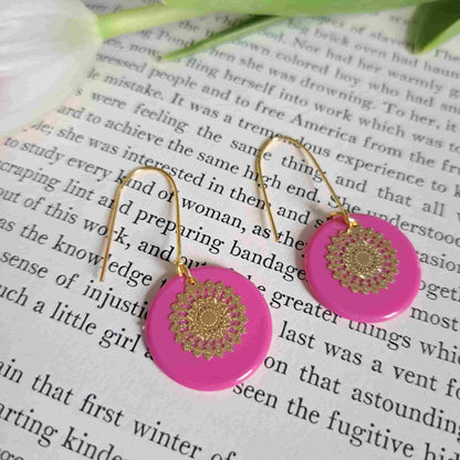 Tiddlywink Filigree Charm Earrings - Medium