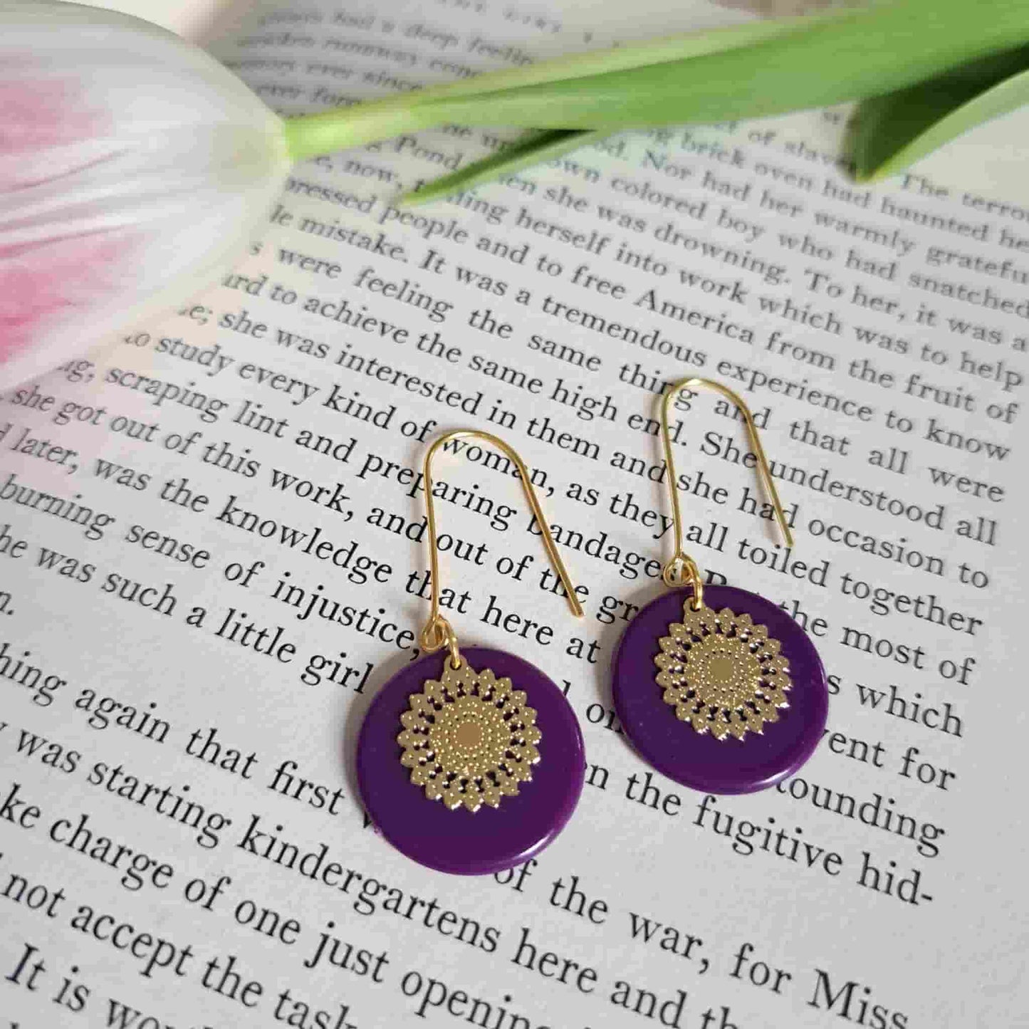 Tiddlywink Filigree Charm Earrings - Medium