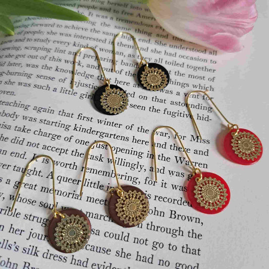 Tiddlywink Filigree Charm Earrings - Small